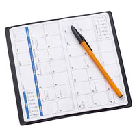 【2026年度 4月始まりダイアリー】　 クオバディス ビソプラン4　アンパラ 見開き１ヶ月ブロック ブルーオーシャン1冊（直送品）