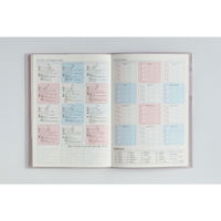 高橋書店 【2026年4月版】T'ファミリー手帳3 B6 月間 月曜始まり リュクスラベンダー 616 1冊（直送品）