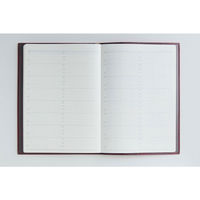 高橋書店 【2026年4月版】デスクダイアリーカジュアル2 A5 見開き1週間 月曜始まり レッド 962 1冊（直送品）