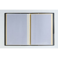 高橋書店 【2026年4月版】リングダイアリー A5 片側1週間+ノート 月曜始まり 黒 971 1冊（直送品）