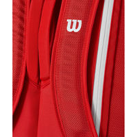 Wilson(ウイルソン) テニス バッグ SUPER TOUR WILSON RED 9PK 2025 Red WR80367010 1個（直送品）