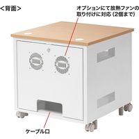 サンワサプライ 19インチマウントボックス( 10U D600) CP-501 1台（直送品）