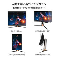 ASUS JAPAN <PGシリーズ>PG259QNR(24.5型リフレッシュレート360Hz対応) PG259QNR 1個（直送品）