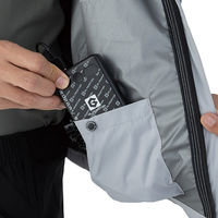 コーコス信岡 ボルトクール ベスト(ペルチェ ネックホルダー付) 3XL シルバー G-4039 1着（直送品）
