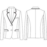 チクマ ジャケット AR4831-1-13（直送品）