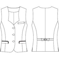 チクマ ベスト AR2831-1-9（直送品）