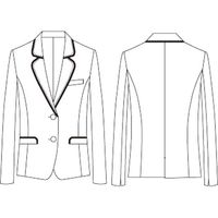 チクマ ジャケット AR4446-1-9（直送品）