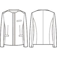 チクマ ジャケット YT4921-2-9（直送品）