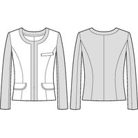 チクマ ジャケット AR4858-2-11（直送品）