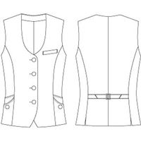 チクマ ベスト AR2822-1-7（直送品）