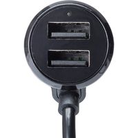 サンワダイレクト 後部座席対応カーチャージャー 200-CAR064 1個（直送品）