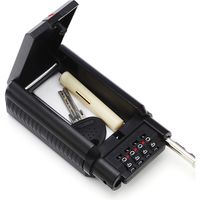 サンワダイレクト 鍵収納ボックス（ダイヤル式・大型サイズ） 200-SL027BK 1個（直送品）