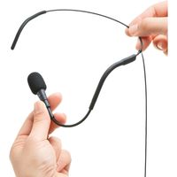 サンワダイレクト ワイヤレスマイク（ヘッドセット・400-SP055/400-SP066拡声機用・ハンズフリー・ツーピース型） 400-SP075（直送品）