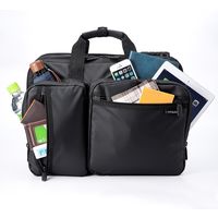 サンワダイレクト 【コスパNo.1】3WAYビジネスバッグ（耐水・通勤＆出張対応1～2泊） 200-BAG048WP 1個（直送品）