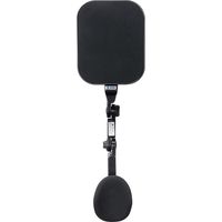 サンワダイレクト エルゴノミクスアームレスト（アームレスト・エルゴノミクス・マウスパッド付き・クランプ式・ブラック） 200-TOK010BK 1個（直送品）