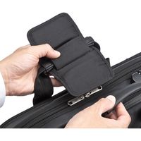 サンワダイレクト ビジネスバッグ持ち手カバー（マグネット取り付け・クッション内蔵） 200-BELT011 1個（直送品）