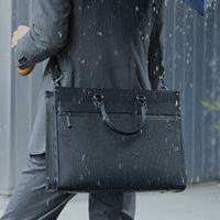 サンワダイレクト ビジネスバッグ（メンズ・耐水加工・2WAYショルダー・A4収納） 200-BAG067WP 1個（直送品）