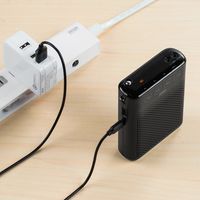 拡声器　ワイヤレスマイク　メガホン　スピーカーマイク　ポータブル型　ハンズフリー　400-SP079　サンワサプライ　1個（直送品）