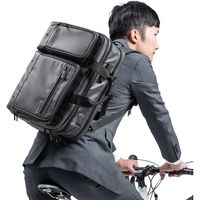 サンワダイレクト 3WAYビジネスバッグ（大容量28L・リュック/ショルダー対応・耐水生地・USB充電対応） 200-BAG151BK 1個（直送品）