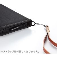 サンワダイレクト パスポートケース(航空券サイズ・財布・11ポケット・Mサイズ・ブラック) 200-BAGIN003BK 1個（直送品）