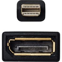サンワダイレクト Mini DisplayPort-DisplayPort変換アダプタケーブル 500-KC029-015 1本（直送品）