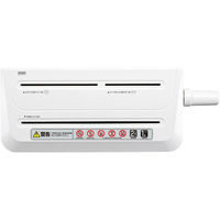 サンワダイレクト 手動シュレッダー(CD/DVD・クレジットカード対応・家庭用・マイクロカット・2枚細断) 400-PSD010 1台（直送品）