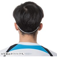 サンワダイレクト Bluetoothイヤホン　マイク搭載（Bluetooth5.0・IPX5防水・軽量・ブラック） 400-BTSH012BK 1個（直送品）