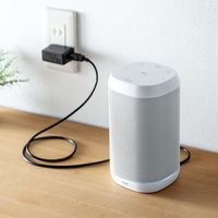 サンワダイレクト スマートスピーカー 400-SP072W 1個（直送品）