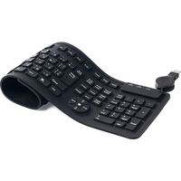 有線キーボード　メンブレン　フルサイズ　ブラック　400-SKB013BK　サンワサプライ　１個（直送品）