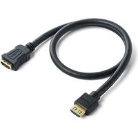 サンワダイレクト 抜けにくいHDMI延長ケーブル（50cm・4K/30Hz・3D・ARC対応・ラッチ内蔵） 500-HDMI014-05 1本（直送品）