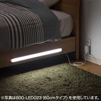 サンワダイレクト LEDライト(USB接続・マグネット・40cm・IP65・調光調節・ミドルタイプ) 800-LED022 1本（直送品）