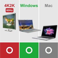 映像変換アダプタ USB Type-C[オス] - DisplayPort[メス] 4K/60Hz AD-CDPBK2 エレコム 1個