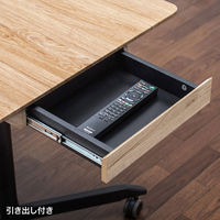 サンワサプライ ガス昇降ミーティングデスク 幅1500×奥行800×高さ765～1165mm ブラック ERD-MTGA15080LM 1台（直送品）