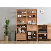 佐藤産業 LAFIKA（ラフィカ） レンジラック ハイタイプ 幅600×奥行400×高さ1800mm ナチュラル LF180-60LC NA 1台（直送品）