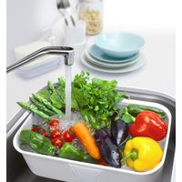 オーエ キッチン洗い桶 スマートホーム ウォッシュタブ ホワイト 51336 3個（直送品）