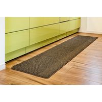 山崎産業 NEWクラスタイル キッチンマット45×210 ブラウン 4903180188574 1箱（1枚入）（直送品）