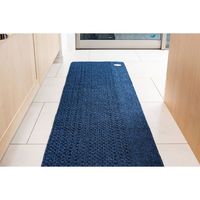山崎産業 NEWクラスタイル キッチンマット45×255 ネイビー 4903180188628 1箱（1枚入）（直送品）