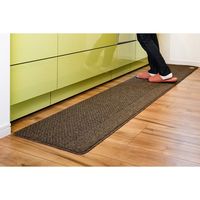 山崎産業 NEWクラスタイル キッチンマット45×255 ブラウン 4903180188604 1箱（1枚入）（直送品）