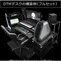 【車上渡し】 Bauhutte キーボードスタンド 幅1000×奥行330×高さ975mm 木目調 BHM-1000-WD 1台（直送品）