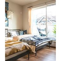 ジャーナル スタンダード ファニチャー SENS（サンク） ベッドフレーム ダブル 幅1470×奥行2000×高さ815mm 1台（直送品）