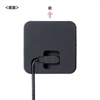 サンワサプライ 会議用 カメラ内蔵 USBスピーカーフォン CMS-V47BK 1台（直送品）