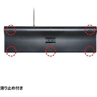 サンワサプライ USBスリムキーボードパンタグラフ式 有線キーボード ブラック SKB-SL33BK 1個（直送品）
