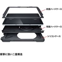 サンワサプライ SurfaceGO 耐衝撃ケース ハンドル、スタンド、ショルダーベルト付き PDA-SF6BK（直送品）