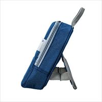 サンワサプライ テレワーク卓上スタンドケース Sサイズ ブルー 機器収納バッグ オーガナイザー IN-TWAC1BL（直送品）