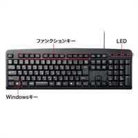 サンワサプライ 日本語109キーボード メンブレン式 ブラック 有線 PS/2接続 SKB-109LBKN2（直送品）
