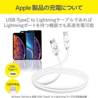モバイルバッテリー 20000mAh 大容量 PD出力50W タイプC入出×１ USB-A出力×1 急速 ブラック エレコム 1個