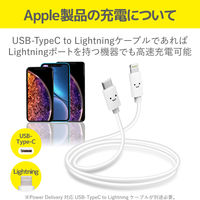 モバイルバッテリー 10000mAh 大容量 PD出力30W タイプC入出×１ USB-A出力×1 急速 ブラック エレコム 1個