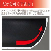 シャッセ ディープパン 22CM HC42-D2230 北陸アルミニウム（直送品）