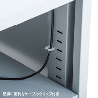 サンワサプライ 高耐荷重プリンタスタンド/台/ラック 幅600×奥行620×高さ600mm ライトグレー LPS-115 1個（直送品）