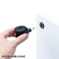 サンワサプライ プリンタスタンド/台/ラック プリンタベース 幅400×奥行445×高さ78mm ホワイト LPS-113 1個（直送品）